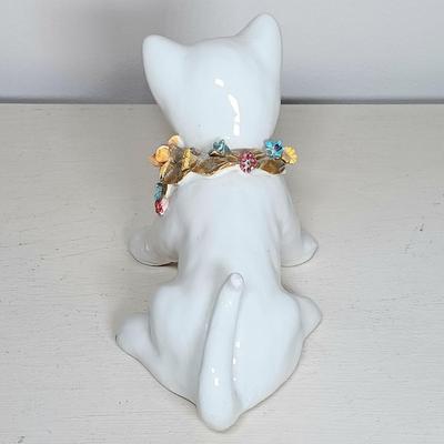 LOT 46: Set of (3) Italian Made Pottery Cats