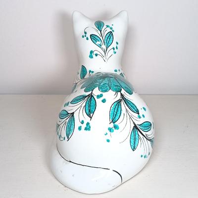 LOT 46: Set of (3) Italian Made Pottery Cats