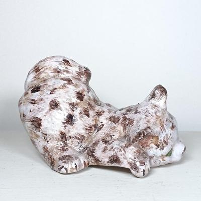 LOT 46: Set of (3) Italian Made Pottery Cats