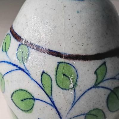 LOT 48: Ceramic and Wood Owls, Lotus Heart Vase & Soapstone Candle Holder