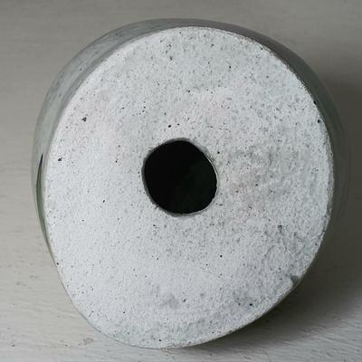 LOT 48: Ceramic and Wood Owls, Lotus Heart Vase & Soapstone Candle Holder