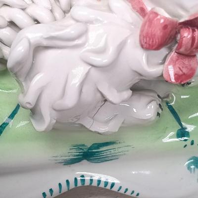 LOT 139: Italian Ceramic Noodle Cat