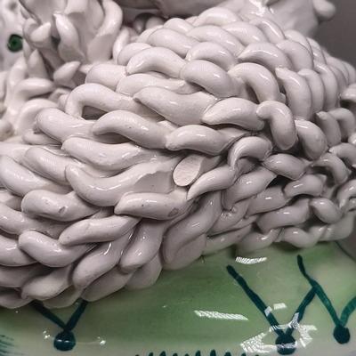 LOT 139: Italian Ceramic Noodle Cat