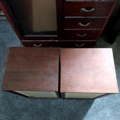 LOT 154: For Parts - Vintage Onkyo Model-20 Speakers