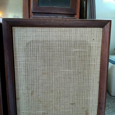 LOT 154: For Parts - Vintage Onkyo Model-20 Speakers