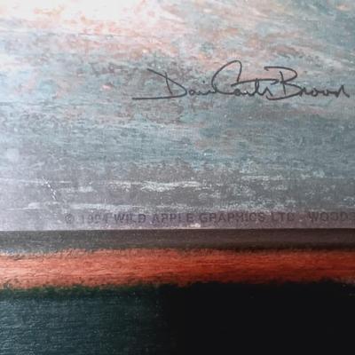 LOT 156: Wild Apple Graphics Print 'Sailing Ships II' by David Carter Brown