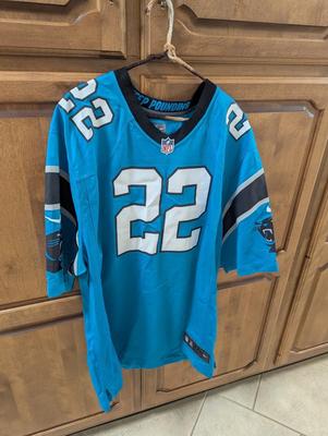 NFL XXL Carolina Panthers #22 McCaffrey Jersey (G)