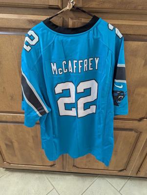 NFL XXL Carolina Panthers #22 McCaffrey Jersey (G)