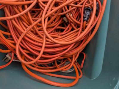 Outdoor Extension Cords Lot 1
