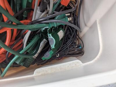Outdoor Extension Cords Lot 4