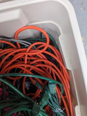 Outdoor Extension Cords Lot 4