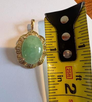 14k Gold Necklace w Pendant - 7.43 Grams