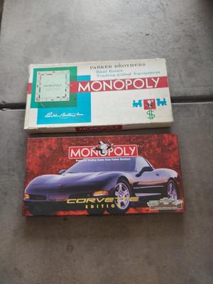 TWO MONOPOLY BOARD GAMES
