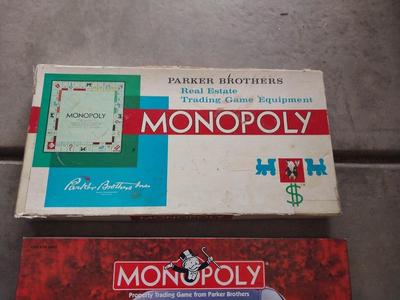 TWO MONOPOLY BOARD GAMES