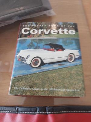 CORVETTE LICENSE PLATE HOLDER-BRA- HARDBACK BOOK