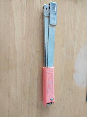 LEATHER WORK BELT- SMALL CLAMPS AND TOOLS