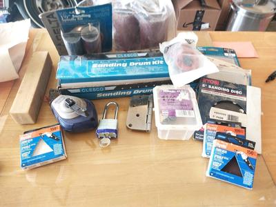 SANDING DRUM KIT AND MORE