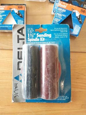 SANDING DRUM KIT AND MORE