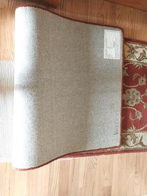 VIRGIN WOOL PILE RUG RUNNER