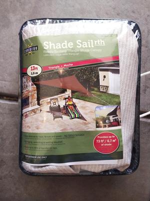 NEW SHADE SAIL CANAPY