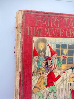 LOT 3L: 1923 Fairy Tales That Never Grow Old Bright Colorful Illustrations Watty Piper/The Jungle Books Volume I by Rudyard Kipling HC/DJ...