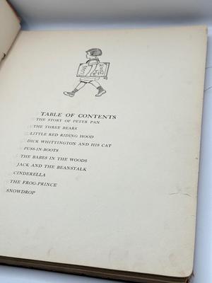 LOT 3L: 1923 Fairy Tales That Never Grow Old Bright Colorful Illustrations Watty Piper/The Jungle Books Volume I by Rudyard Kipling HC/DJ...