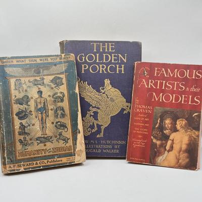 LOT 4L: Three Vintage Books - see description