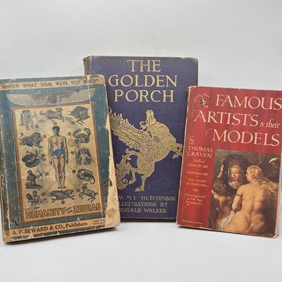 LOT 4L: Three Vintage Books - see description