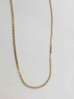 Korea 14k GP marked chain gold necklace