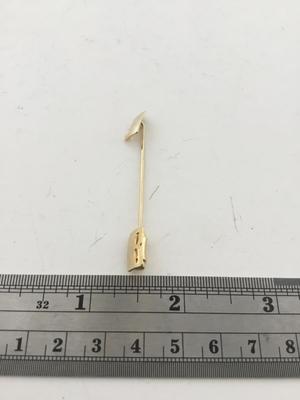 J b marked vintage stick pin