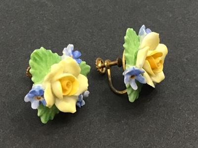 Denton England clip on Earrings