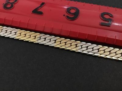 Gold Tone Silver Tone Bracelet