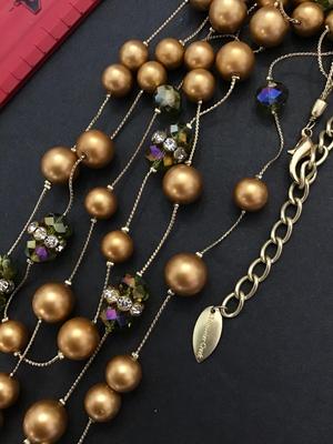 Coldwater Creek Beatiful Multi Strand Fashion Necklace