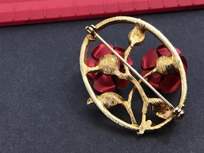 Velvet Rose Brooch