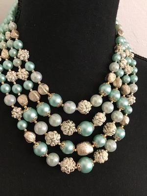 Absolutely Gorgeous 4 Strand Japan Necklace