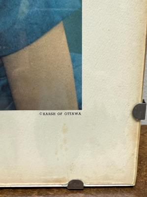 Vintage President John Kennedy and Jacqueline Kennedy Poster By Yousuf Karsh of Ottawa