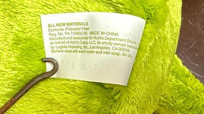 Grinch Who Stole Christmas Plush Dr Seuss 18" Green 2010 & Sleigh Ride with Grinch & Max the dog