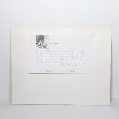 LOT 271: Watercolor by LiLo, Wood Art 'Lighthouse and Seagull', Shadow Box Containing Shells & More
