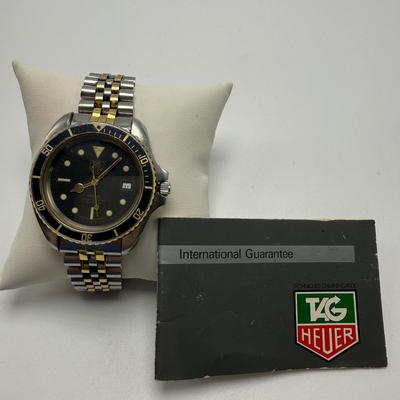 Tag Heuer Men’s 1000 Professional Watch Model 980.021 (ST-HS)