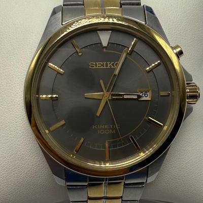 Men’s Seiko Solar, Kinetic, & SQ100 Watches (ST-HS)