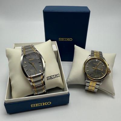 Men’s Seiko Solar, Kinetic, & SQ100 Watches (ST-HS)