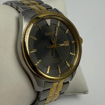 Men’s Seiko Solar, Kinetic, & SQ100 Watches (ST-HS)