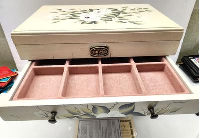 Lot #26 Thomas Pacconi Jewelry Box - Magnolia Motif