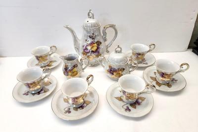 Lot #27 Vintage Japan Lustre Ware Tea Set