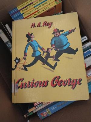 BOX OF VINTAGE CHILDRENS BOOKS