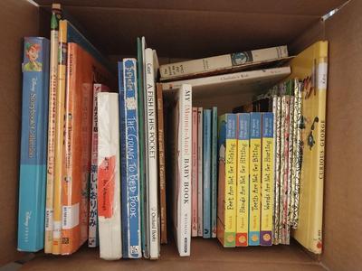 BOX OF VINTAGE CHILDRENS BOOKS