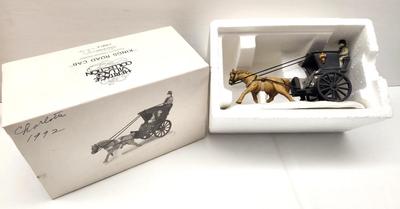 Lot #29 Dept 56 Village Accessory - King's Road Cab - original box