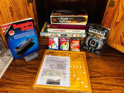 SCRABBLE, TRIPLE YAHTZEE, THE BEST OF GREELEY, CHINESE CHECKERS, SORRY AND MUCH MORE