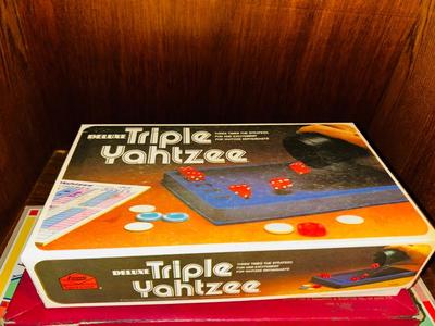 SCRABBLE, TRIPLE YAHTZEE, THE BEST OF GREELEY, CHINESE CHECKERS, SORRY AND MUCH MORE