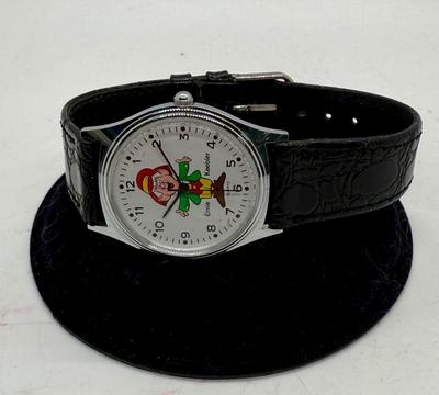 Vintage Ernie Keebler the Elf Analog Watch